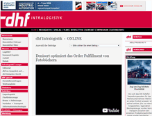Tablet Screenshot of dhf-magazin.com